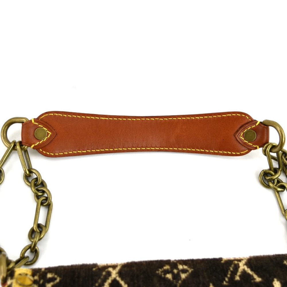 Louis Vuitton Monogram Trompe loeil Pochette Accessoires Handbag Terry Cloth - Picture 11 of 11